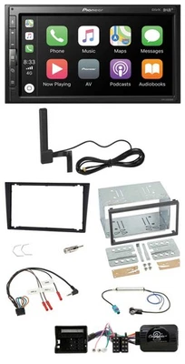 Pioneer USB 2DIN Bluetooth DAB Lenkrad Autoradio für Opel Corsa C Tigra Vectra C - Bild 1 von 4