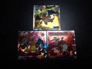 Pokemon Wafer Promo Holo Sticker Charizard x3 #5705 - Bild 1 von 15