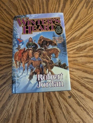 Winter's Heart by Robert Jordan Book 9 The Wheel of Time 2000 1st Ed HCDJ - Image 1 of 3