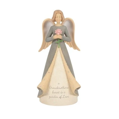 Enesco Foundations Grandmother Heart is a Garden Angel Figurine 7.68 Inch - Image 1 of 2