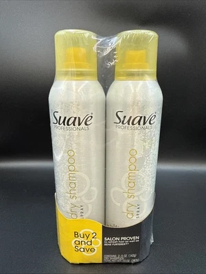 2 Pack Suave Professionals Dry Shampoo 5 oz NEW Discontinued - Image 1 of 3