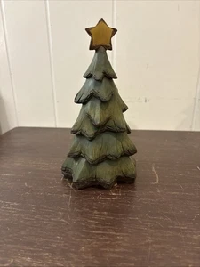 Resin Christmas Tree Decoration Tabletop 8” x 4” - Picture 1 of 4