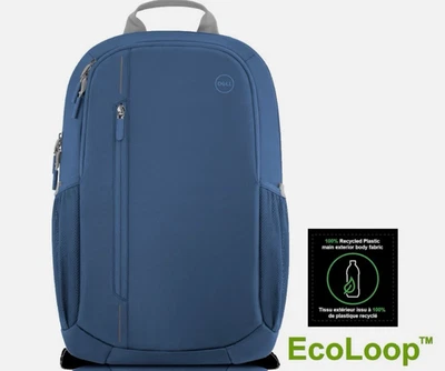 Mochila urbana Dell EcoLoop 14-16 azul mochila 4 laptops notebooks estuche trasero 3D Foto 1 de 3