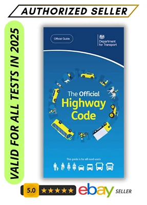 The Highway Code book 2025 driving standards agency dsa dvsa dvla theory test HW - Image 1 of 3