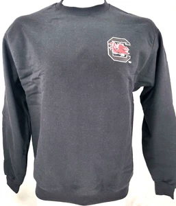 NEW South Carolina Gamecocks Champion Black Crew Neck Sweatshirt Men's L - Picture 1 of 9