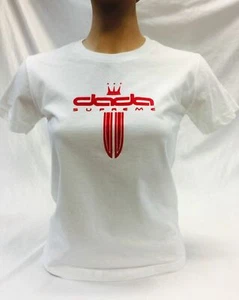 Women's Fashion Dada White | Red Signature Tee Shirt - Picture 1 of 4