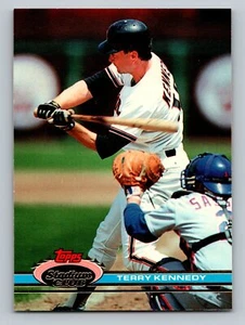 1991 Stadium Club #91 Terry Kennedy San Francisco Giants - Picture 1 of 2