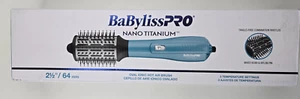 BabylissPRO Nano Titanium Professional 2.5" Hot Air Dryer Brush For Styling And - Picture 1 of 5