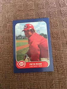 1986 Fleer Mini Pete Rose #40 Cincinnati Reds - Picture 1 of 2