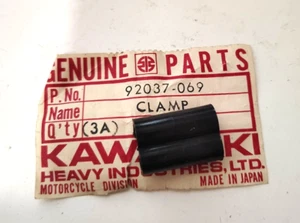 Kawasaki 92037-069 Cable Clamp Vintage New - Picture 1 of 2