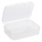 Clear Small Plastic Storage Box Jewelry Beads Organizer Case Container DurableUT