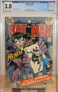 Batman #251, CGC 3.0 - Classic Cover/Art