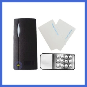 Lector de tarjetas 2K usuario EM4100 125Khz Ext controlador de acceso independiente con control remoto IR - Imagen 1 de 10