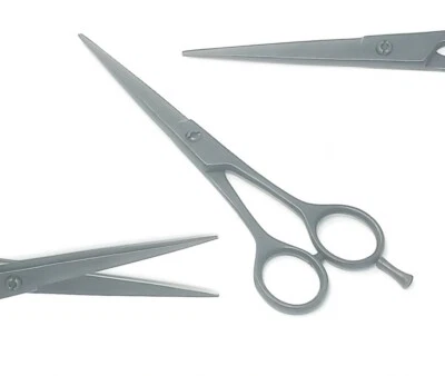 Tesoura de desbaste Premium nova profissional para salão de barbeiro/corte de cabelo cor preta - Imagem 1 de 2