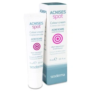 Crema Sesderma Acnises Spot Colour cicatrices acné 15 ml 0,5 oz - Imagen 1 de 1