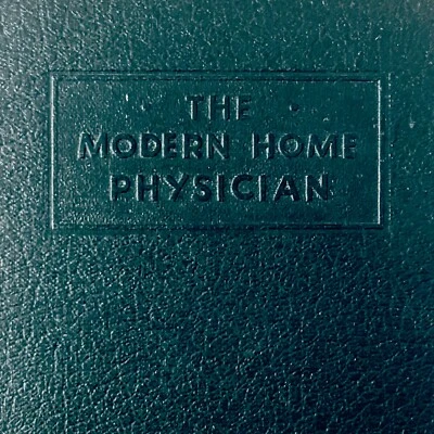 Vintage The Modern Home Physician Victor Robinson 1939 Wm. H. Wise & Company Foto 1 de 4