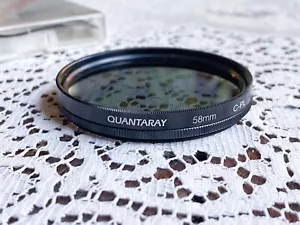 Quantaray 58mm Circular Polarizer Lens Filter w/ Case - Picture 1 of 8