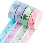 Yubbaex Silver Washi Tape Set Ig Style Foil Decorative Masking Tape For Journals