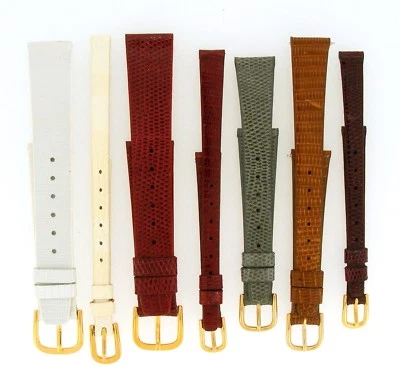 Watchband Stylecraft ROYAL LIZARD leather watch strap various lug widths - Image 1 of 2