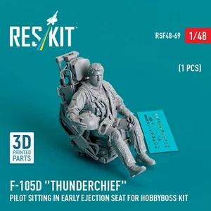 F-105D Thunderchief pilot in early ejection seat (for HobbyBoss) 1:48 RSF48-0069 - Picture 1 of 3