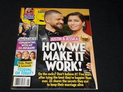 2018 FEBRUARY 5 US WEEKLY MAGAZINE - JUSTIN TIMBERLAND & JESSICA BIEL - E 1775 - Image 1 of 2