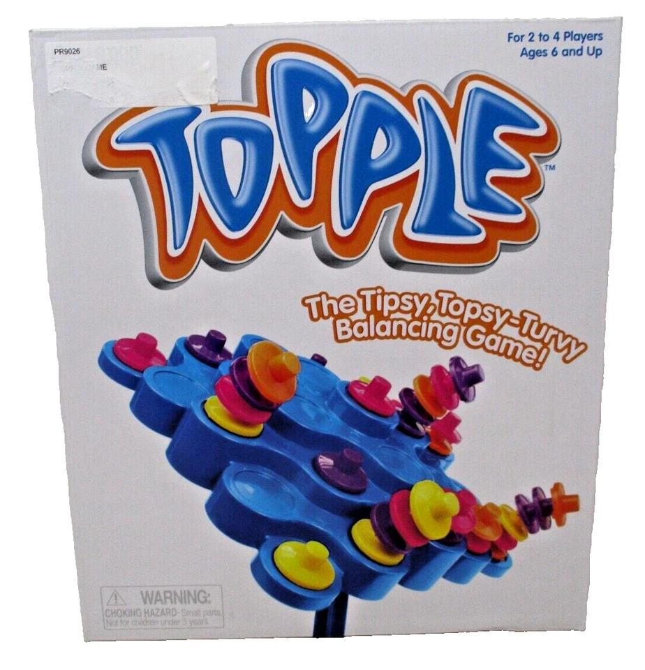 Pressman Topple The Tipsy Topsy-Turvy Balancing Game - Image 1 of 2