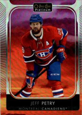 2021-22 O-Pee-Chee Platinum Sunset Jeff Petry Montreal Canadiens #53 - Image 1 of 2