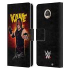 Official Wwe Kane Leather Book Wallet Case Cover For Motorola Phones