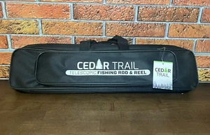 Cedar Trail Telescopic Fishing Rod & Reel Backpacking Camping - Brand New - Picture 1 of 7