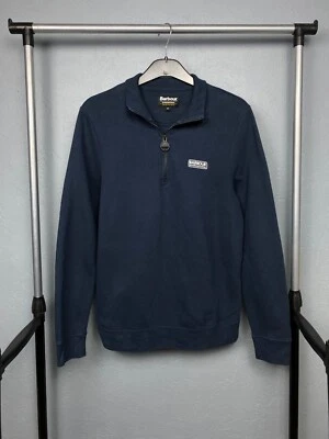 Sudadera Barbour International Vintage Para Hombre Cuarto 1\4 Cremallera Talla M Foto 1 de 4