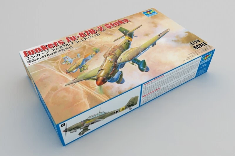Trumpeter 02421 - 1:24 Junkers Ju-87B-2 Stuka - Nuovo - Immagine 1 di 1