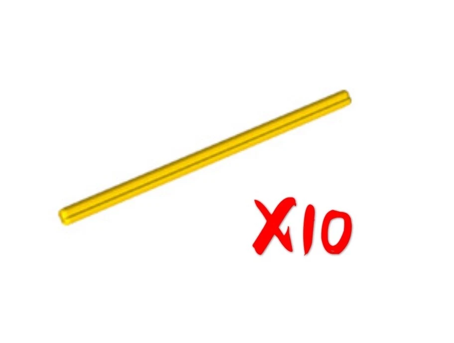 10 Piece New LEGO Technic Mindstorms Yellow Axle 11 (23948) Robot - Image 1 of 1