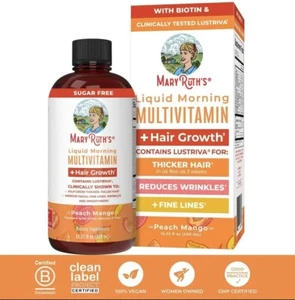 Liquid Multivitamin + Lustriva® Hair Growth for Women| 15.22 Fl Oz - Picture 1 of 10