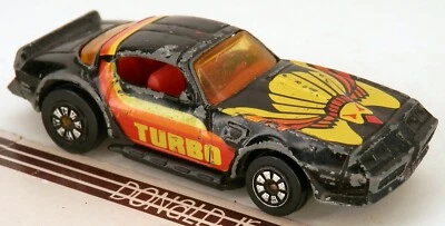 Kenner Fast 111's BLAZIN' BANDIT Pontiac Firebird Base Negra (Florida) 1/64 Foto 1 de 2