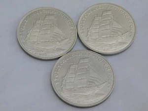 3 MEDAILLEN SEEFAHRT IST NOT - SEGELSCHULSCHIFF GORCH FOCK 1976 - Bild 1 von 2