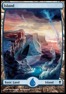 *MRM* FR/ENG Ile - Island Textless Version 6 MTG Zendikar - Bild 1 von 1