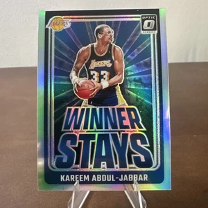 2024-25 Panini Donruss Optic Prizm- Winner Stays Kareem Abdul-Jabbar #14 - Picture 1 of 2