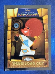 2025 Topps Chrome Disney Theme Song Guy #EMP-6 The Emperor's New Groove - Bild 1 von 2