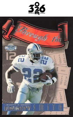 Emmitt Smith 1997 Pro Line Gems Through the Years #TY1 - Image 1 of 2
