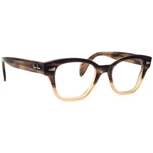 Ray-Ban Brille RB 0880 8107 Braun Havanna Eckig Gestell Italy 49[]19 145 - Bild 1 von 6