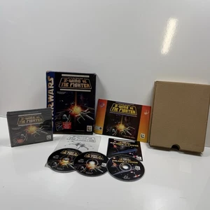 Star Wars X-Wing VS Tie Fighter PC CD-ROM Big Box - Foto 1 di 23