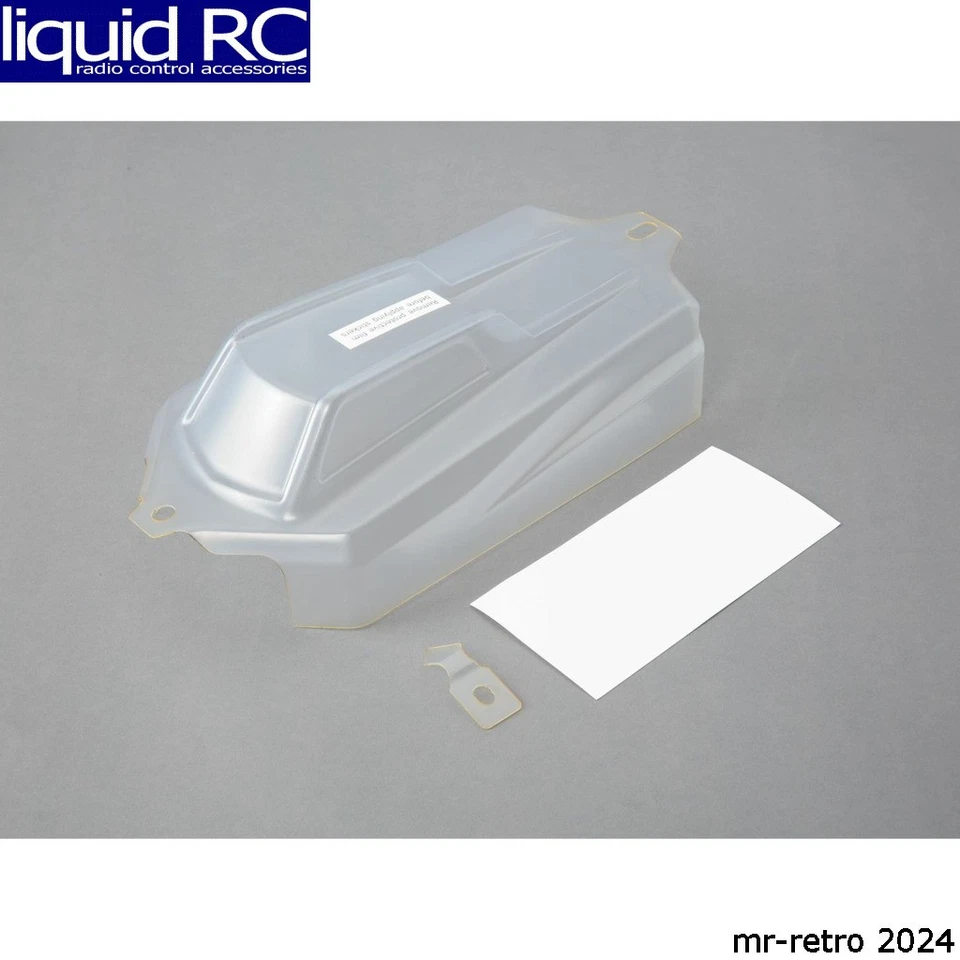 Team Losi Racing 340002 Cab Forward Body Set Clear: 8IGHT-E 3.0 - Image 1 of 1