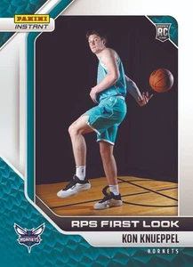 2025 PANINI INSTANT NBA RPS FIRST LOOK 4 KON KNUEPPEL CHA HORNETS ROOKIE - Picture 1 of 2