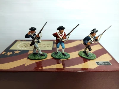 W. Britain 17354 Battle of Saratoga American Revolution 2nd Mass Inf Soldiers  - Imagem 1 de 4