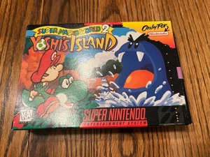 Super Mario World 2: Yoshi's Island (Sistema de entretenimiento, 1995) en caja original - Imagen 1 de 14