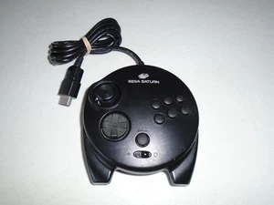 Sega Saturn ☆☆ Authentic OEM 3D Wired Controller ☆☆ Black MK-80117 control pad - Picture 1 of 4