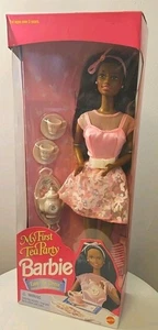 1995 MY FIRST TEA PARTY BARBIE DOLL African American Mattel # 14593 MIB  - Picture 1 of 6