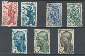 LOTE DE SELLOS USADOS DE CAZA SELECCIÓN COLONIAS FRANCESAS CAMERÚN ÁFRICA (CAM 123) - Imagen 1 de 1