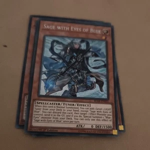 Sage with Eyes of Blue ~BLLR-EN055~ Secret Rare 1st Ed YuGiOh! TCG - Picture 1 of 1
