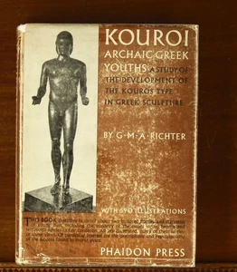 Kouroi: Archaic Greek Youths Kouros Type Greek Sculpture Coffee Table Art Book - Bild 1 von 7